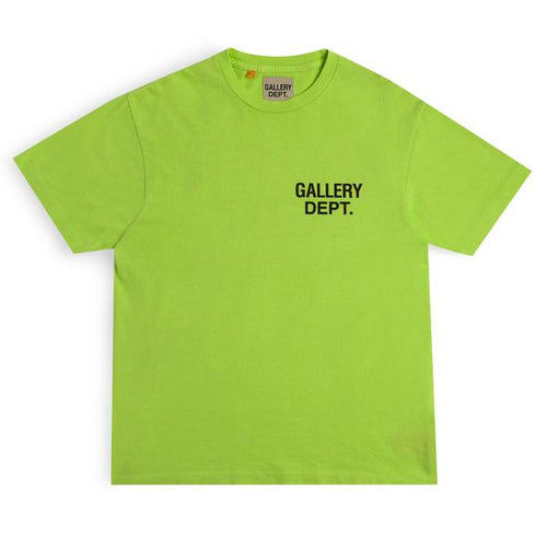 Gallery Dept Souvenir Lime Green Tee (KH)