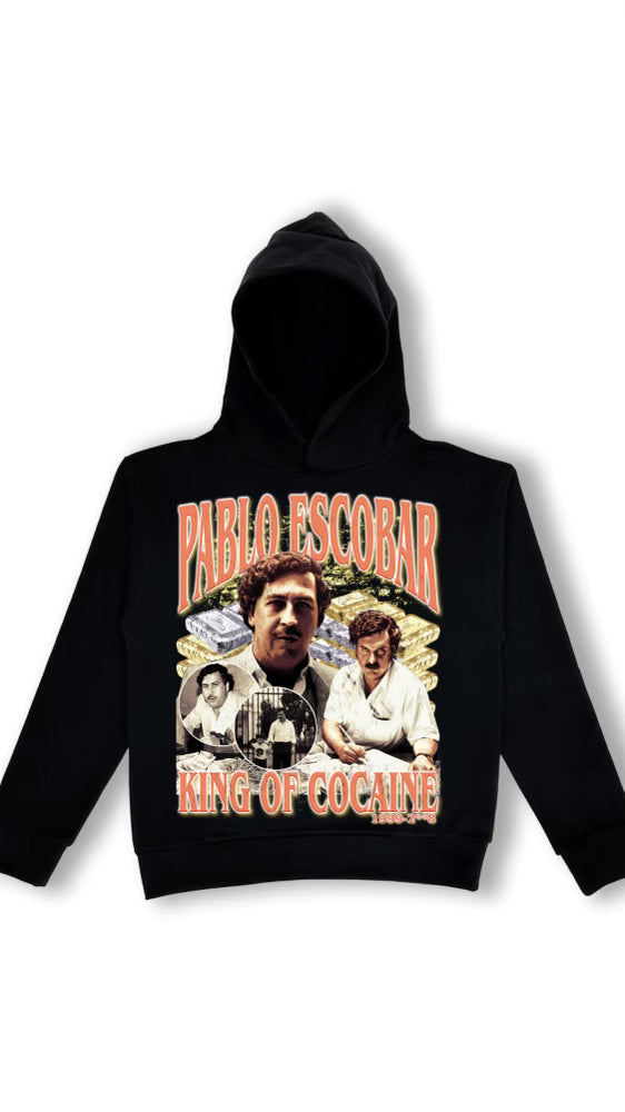 Sincere Studios Pablo Escobar Black Hoodies