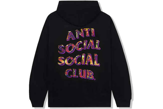 Anti Social Social Club Layer Lock Hoodie Black