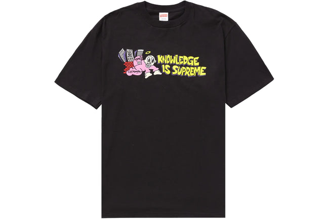 Supreme Knowledge Tee Black (CJ)