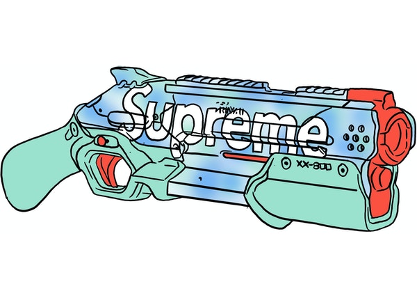 Supreme Nerf Rival Takedown Blaster Blue