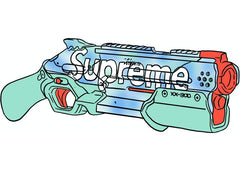 Supreme Nerf Rival Takedown Blaster Blue