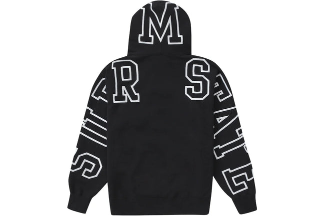 Supreme State Hooded Sweatshirt Black (KH)