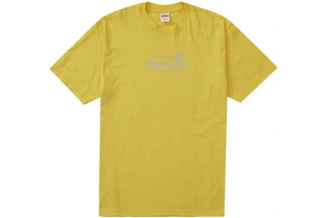 Supreme Warning Tee Yellow (KH)