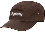Supreme Washed Chino Twill Camp Cap (FW22) Brown (KH)