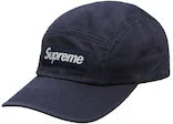 Supreme Washed Chino Twill Camp Cap Cap (SS22) Navy (KH)