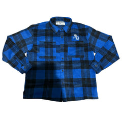 Stay Dangerous Flannels Blue/Black