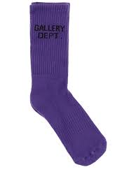 Gallery Dept Clean Purple Socks (VJ)