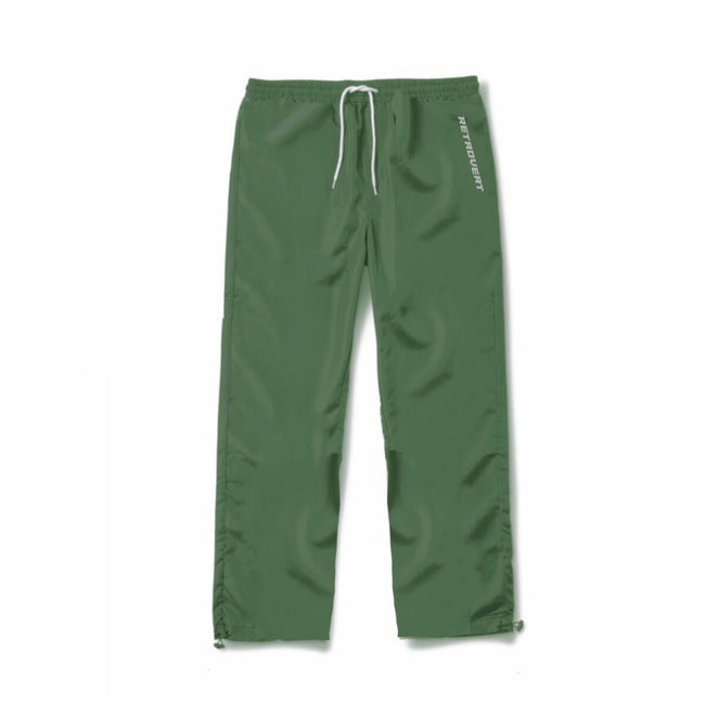 RETROVERT - WINDBREAKER CARGO PANTS - GREEN