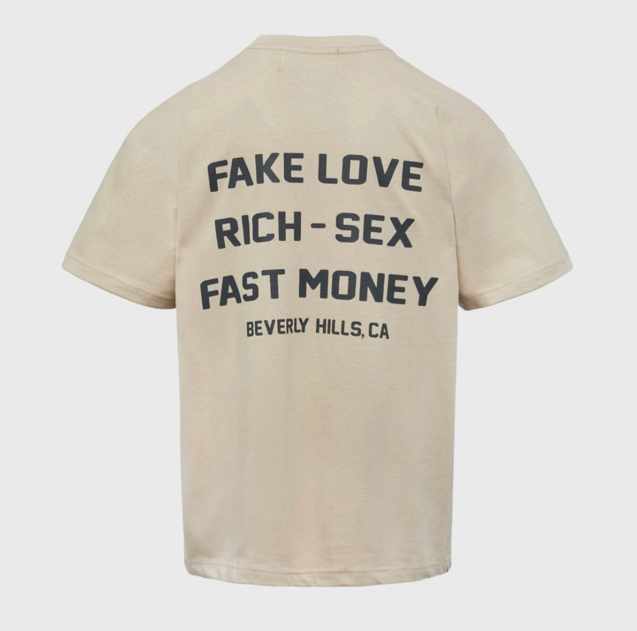 HOMME FEMME -  Hotel Homme Femme Tee Taupe and Black