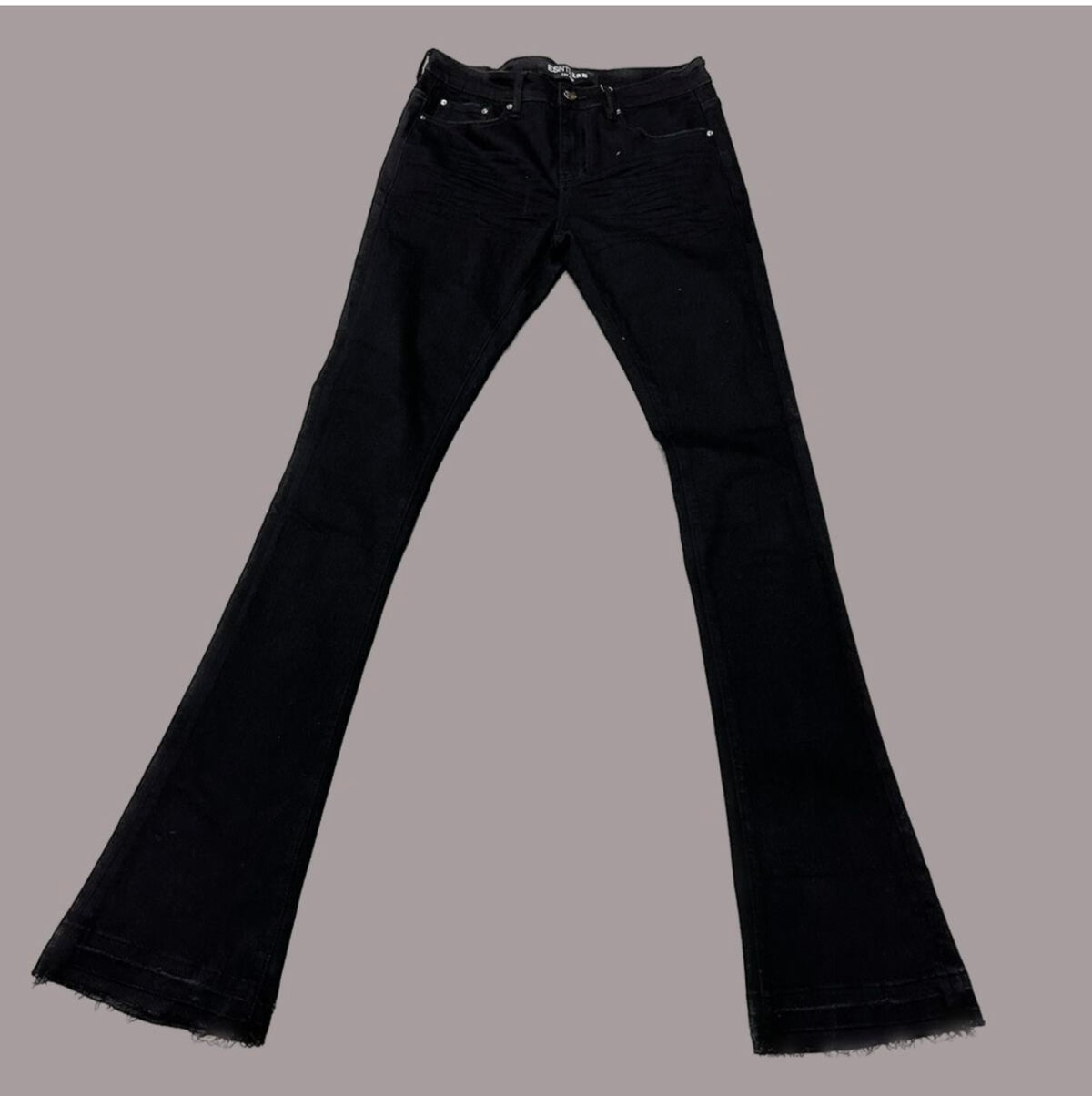 ESNTL LAB - CORE STACKED - BLACK