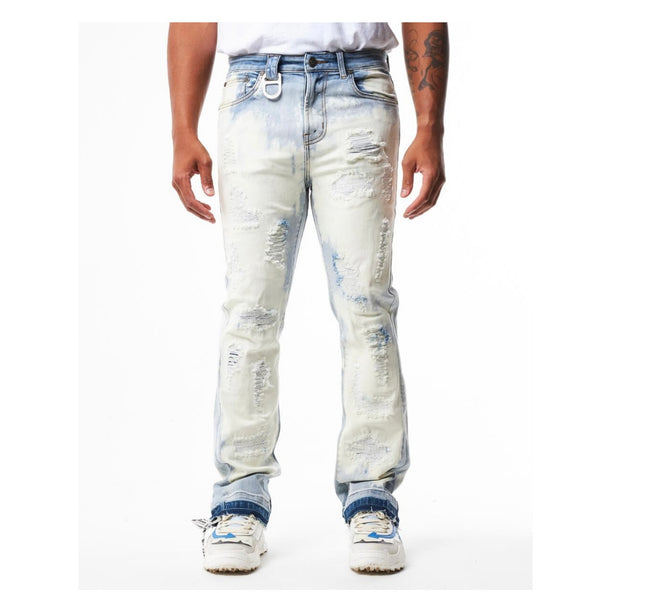 GALA -  SCAB - STACKED DENIM - BLEACH BLUE