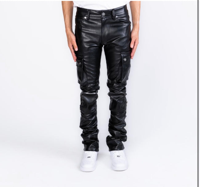PHEELINGS - "NEVER LOOK BACK" CARGO FLARE STACK LEATHER