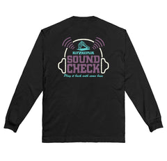 RIP N REPAIR - SOUND CHECK LONG SLEEVE - BLACK