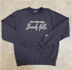 HOMME FEMME -  Hotel Homme Femme Crewneck charcoal