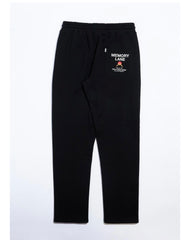 MEMORY LANE -  SPLIT SEAM SWEATPANT - VINTAGE BLACK