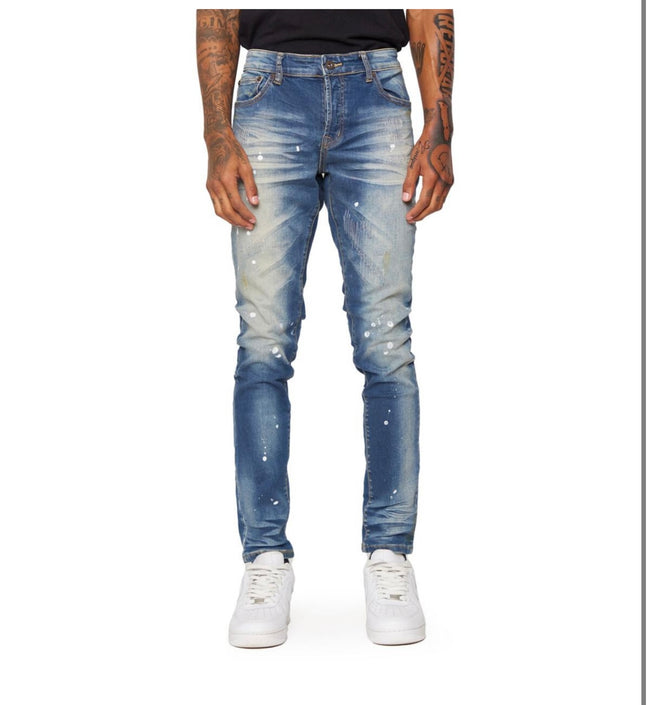 VALABASAS JEANS COLUMBIA AZZURRO