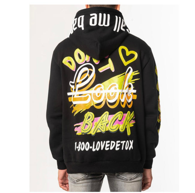SUGAR HILL - TELL ME HOODIE - BLACK