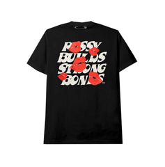 LaRopa - BLACK PBSB WITH LIPS T-SHIRT