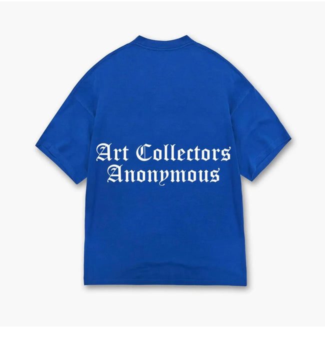PARIDISE  Art Collector TEE  - BLUE