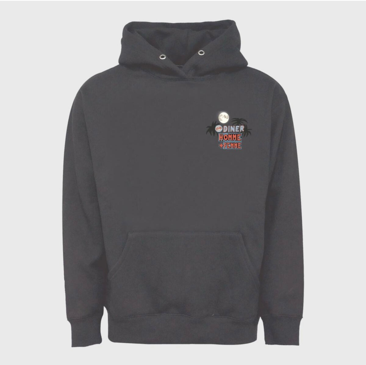 HOMME FEMME - Diner Hoodie Gray