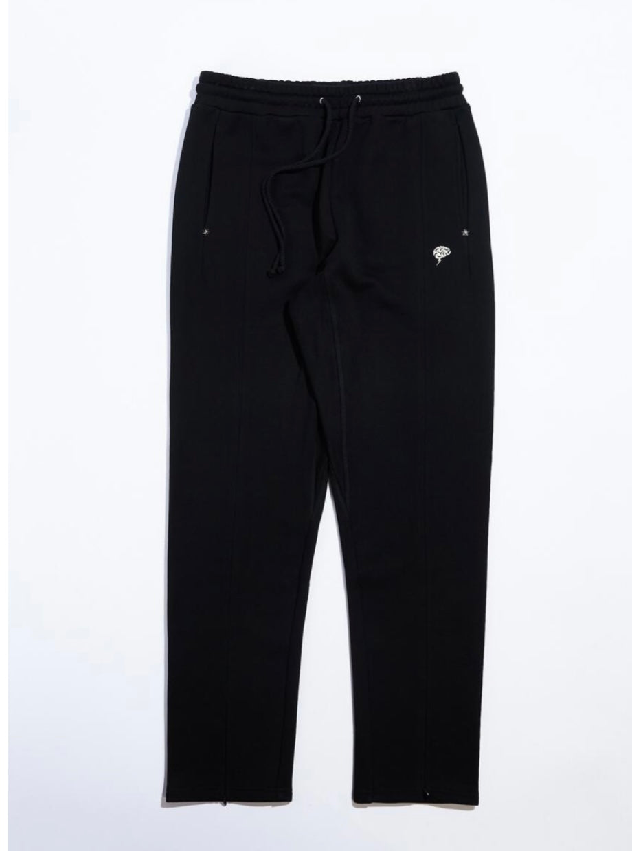 MEMORY LANE -  SPLIT SEAM SWEATPANT - VINTAGE BLACK