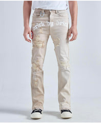 GALA - BRICK BY BRICK - STACK DENIM - WHEAT