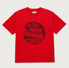 HTG -  READY FOR ACTION SS TEE - RED