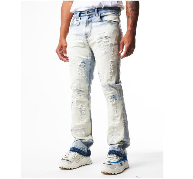 GALA -  SCAB - STACKED DENIM - BLEACH BLUE