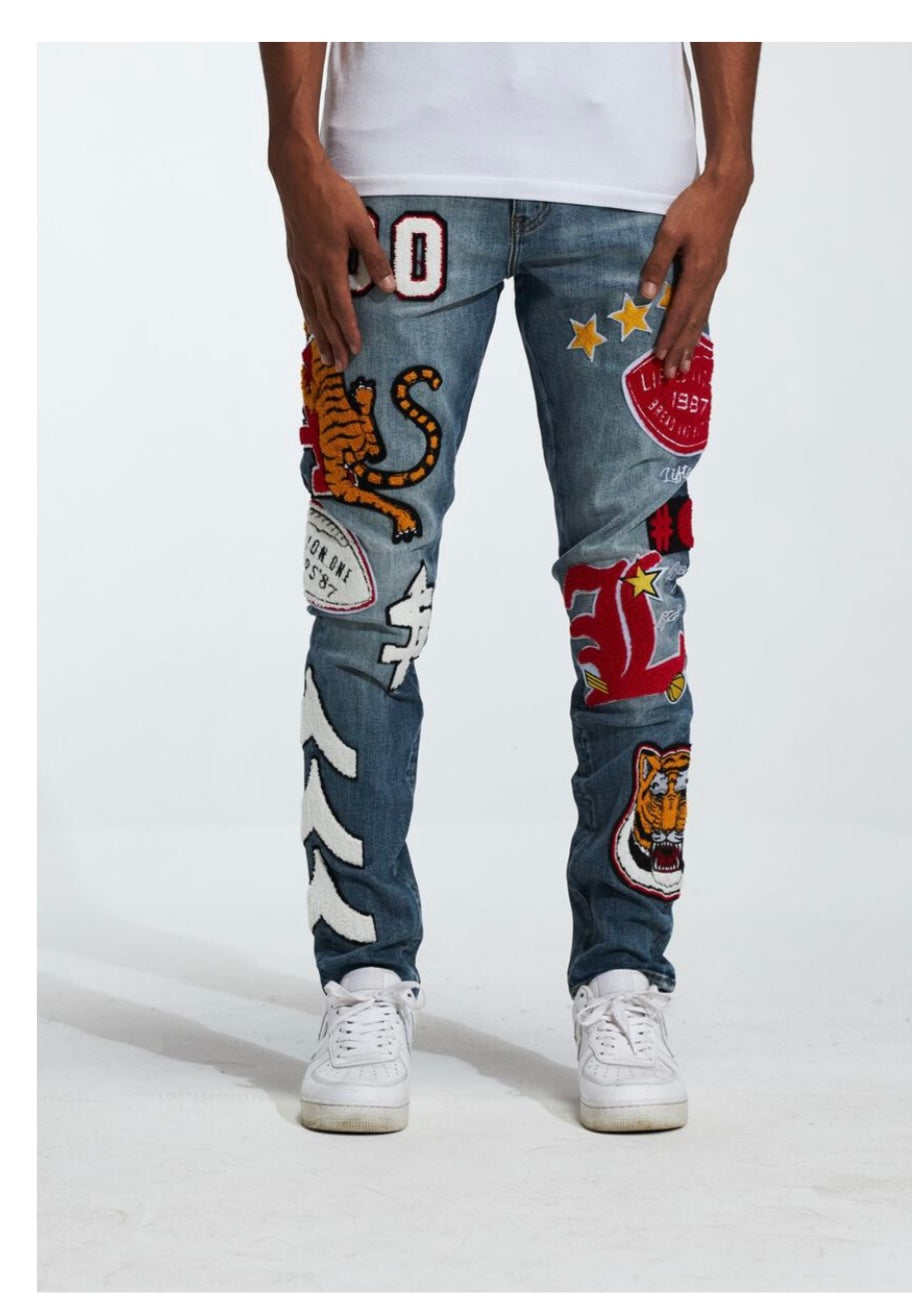 LIFTED ANCHORS - "SCHOLAR" DENIM - LIGHT