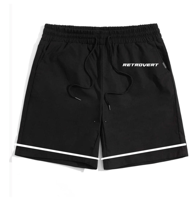 RETROVERT -  RESORTS SHORTS - BLACK
