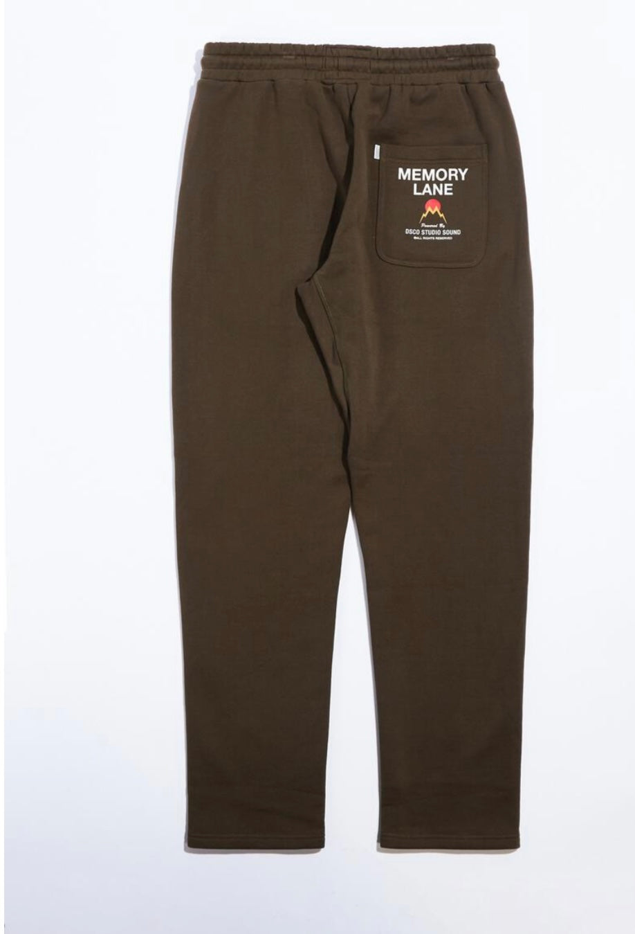 MEMORY LANE -  SPLIT SEAM SWEATPANT - OLIVE