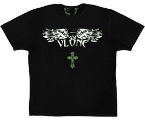 Vlone Support T-shirt Black (KH)