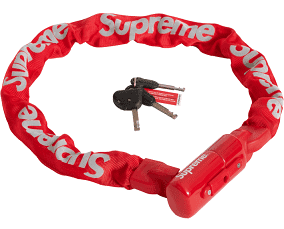 Supreme Kryptonite Integrated Chain Lock Red – AGENDA